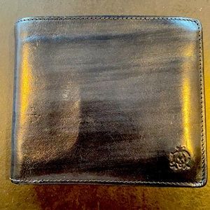 Dunhill dark blue wallet
